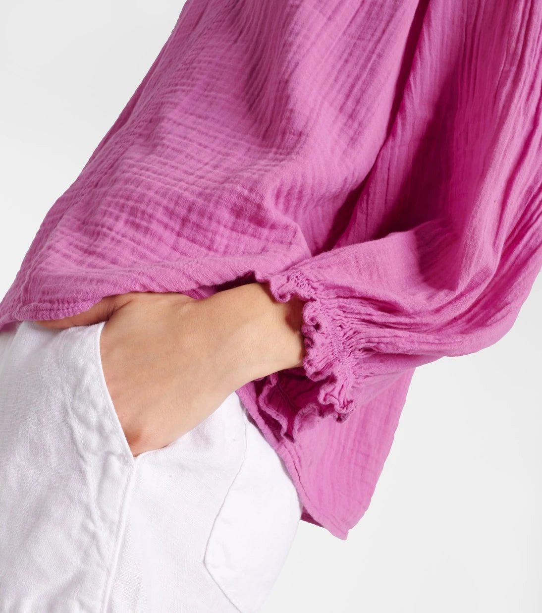 مخمل - بلوزة قطنية من دنيس