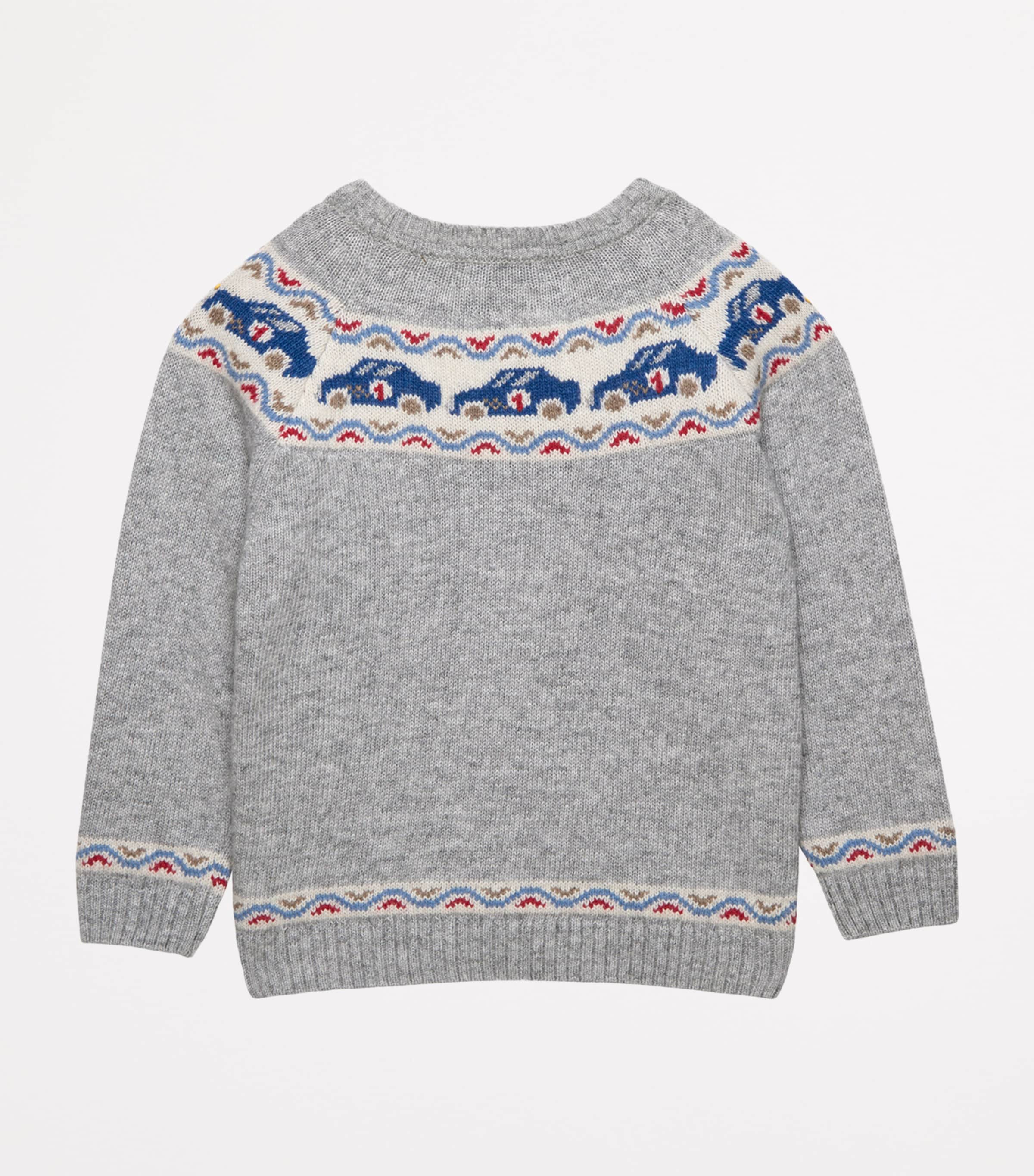Wool-Blend Fair Isle Sebastian Sweater (6-11 Years)
