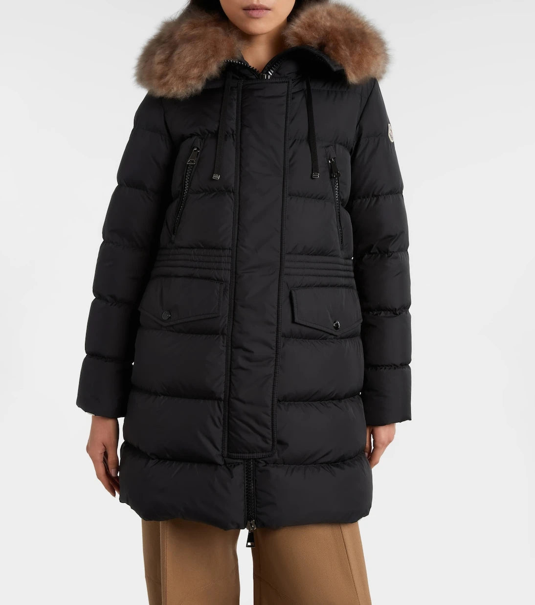 Moncler - Aphroti astarlı kapüşonlu şişme mont