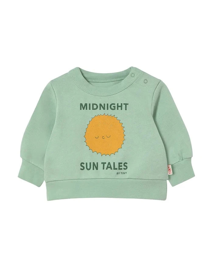 Tinycottons SUN TALES GRAPHIC BABY SWEATSHIRT Bebek Pamuklu Sweatshirt