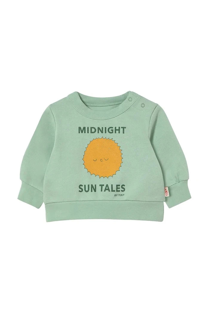 Tinycottons SUN TALES GRAPHIC BABY SWEATSHIRT Bebek Pamuklu Sweatshirt