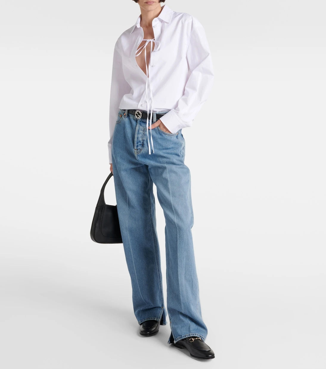 Gucci - Jordaan Horsebit leather loafers