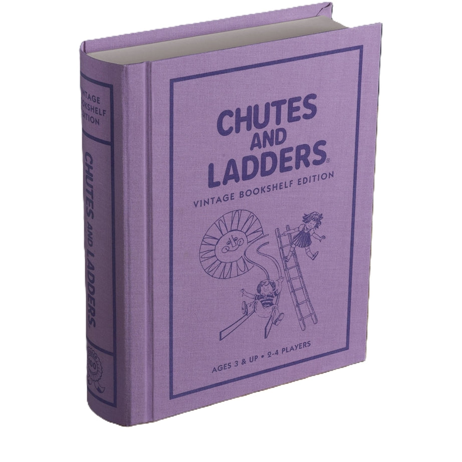 VINTAGE BOOKSHELF Chutes and Ladders Board Game