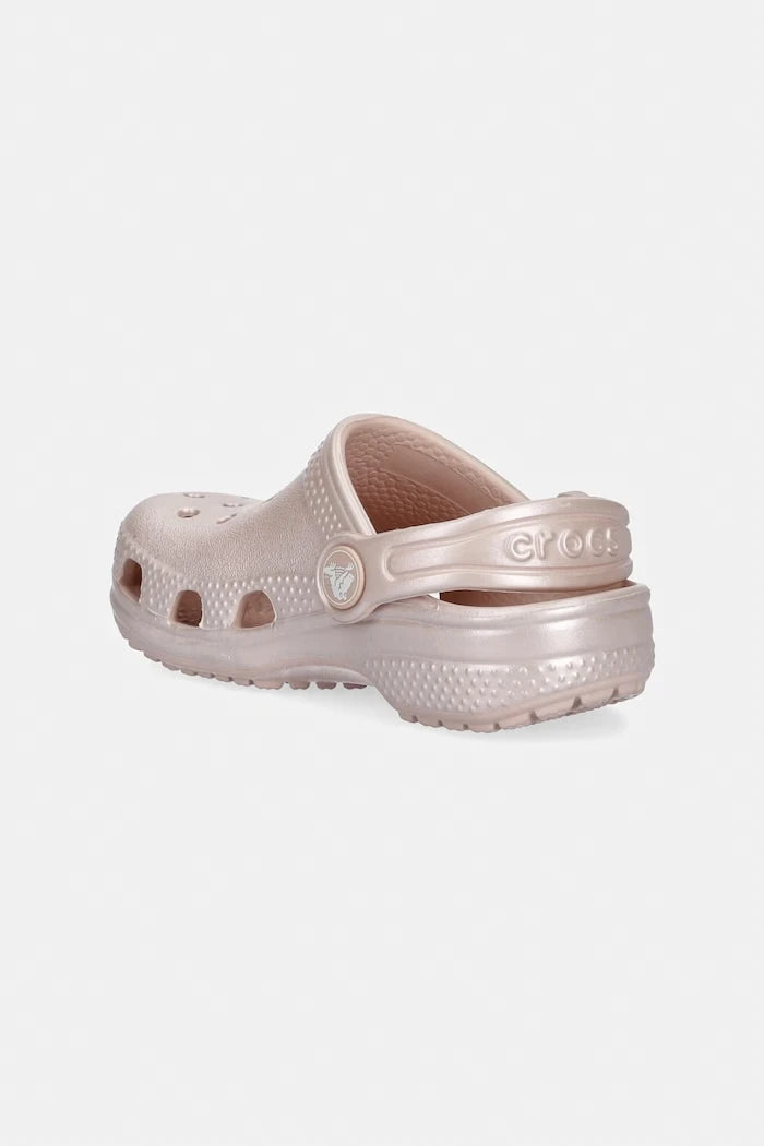 Детски чехли Crocs CLASSIC PEARL SHINE CLOG T
