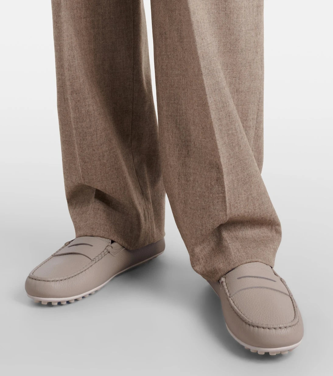 Tod's - City Gommino leather penny loafers