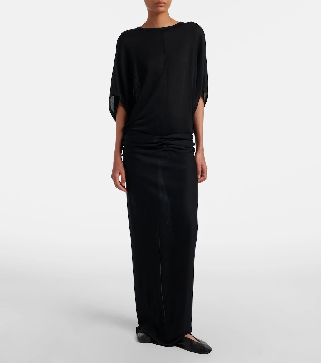 The Row - Fay leather ballet flats