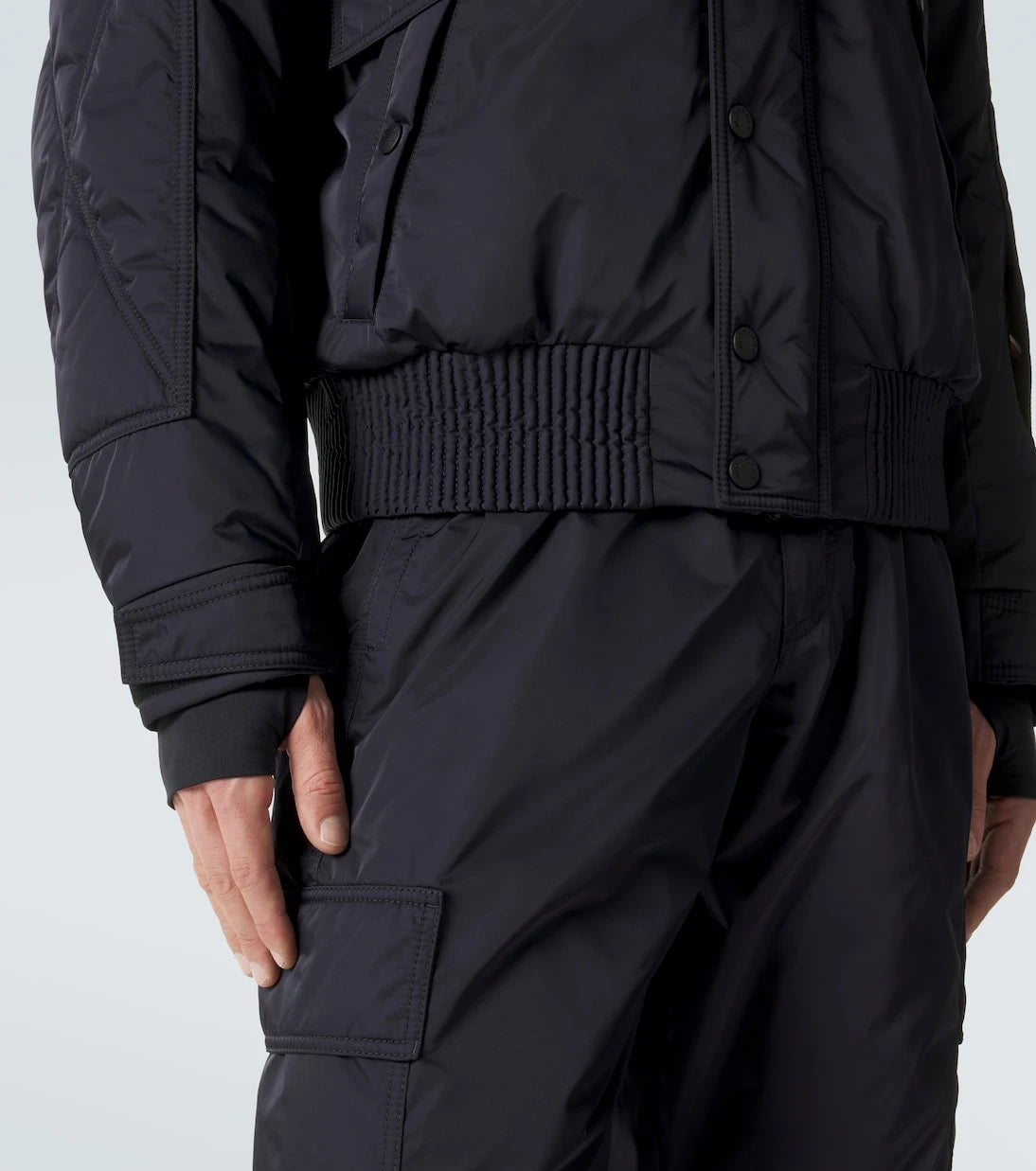 Moncler Grenoble - Breche gabardine down ski jacket