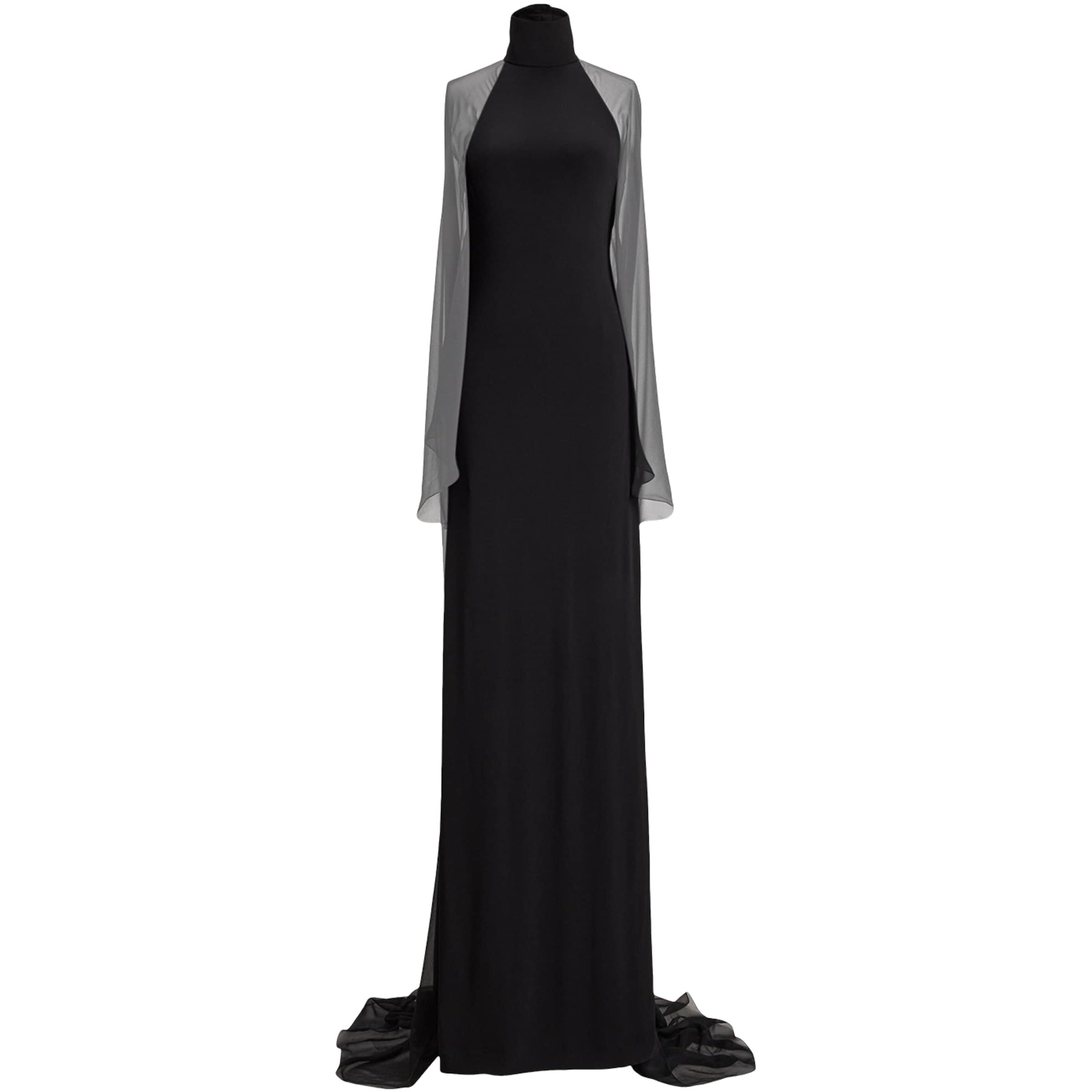 Jersey Tilly Evening Dress BLACK
