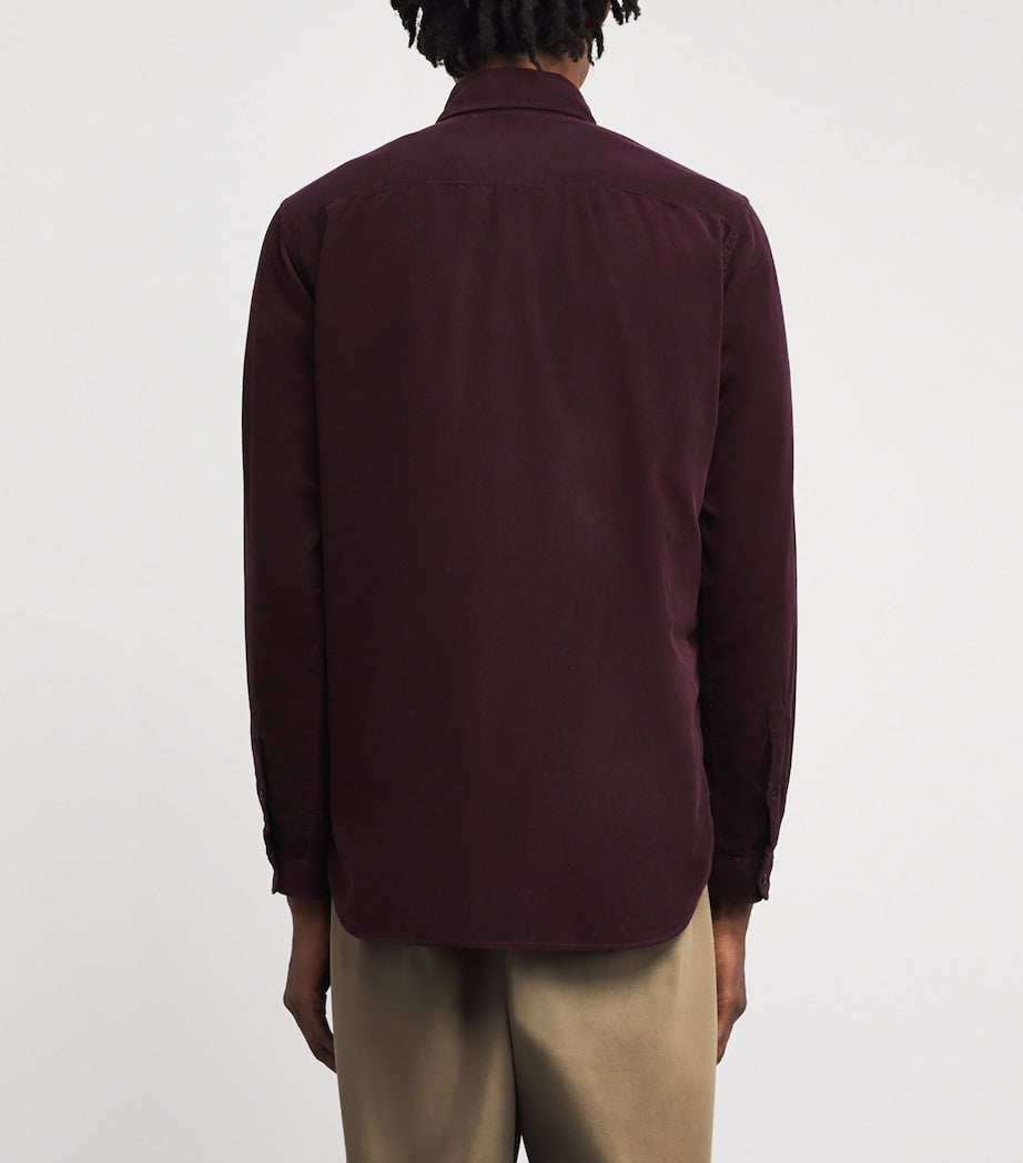 Red Mersey Corduroy Shirt