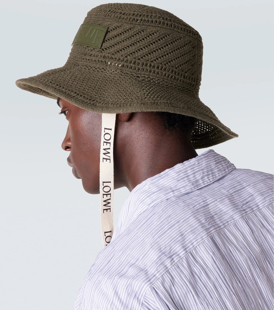 Loewe - Knitted logo sun hat