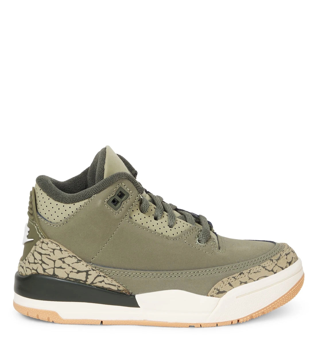 Nike Kids - Air Jordan 3 Retro leather sneakers