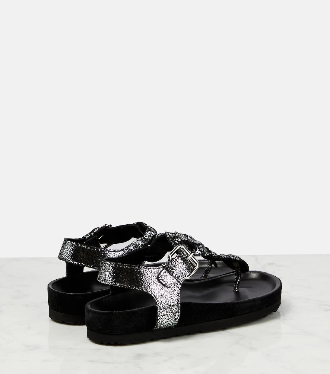 Isabel Marant - Brook metallic leather sandals