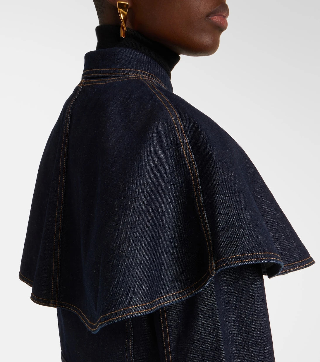 Ulla Johnson - Agata caped denim jacket