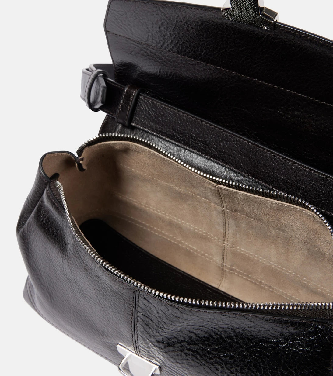 Lemaire - Gear leather shoulder bag