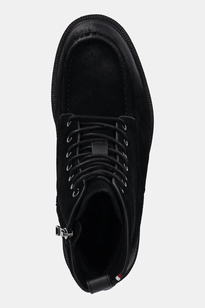 Tommy Hilfiger CLEATED HILFIGER W SDE MOC BOOT Süet Ayakkabı