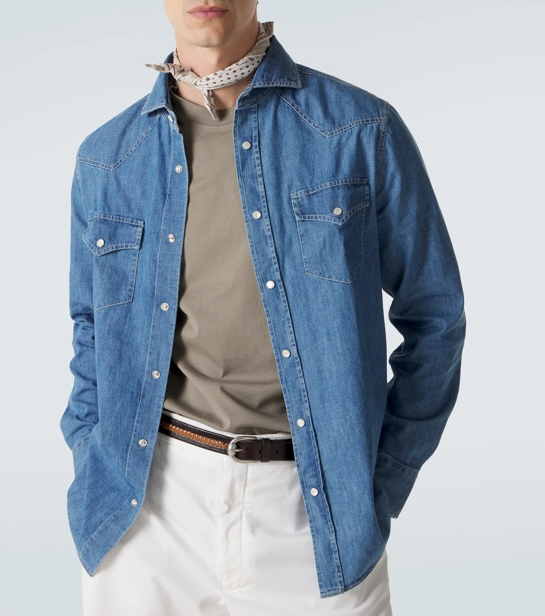 Brunello Cucinelli - Denim shirt