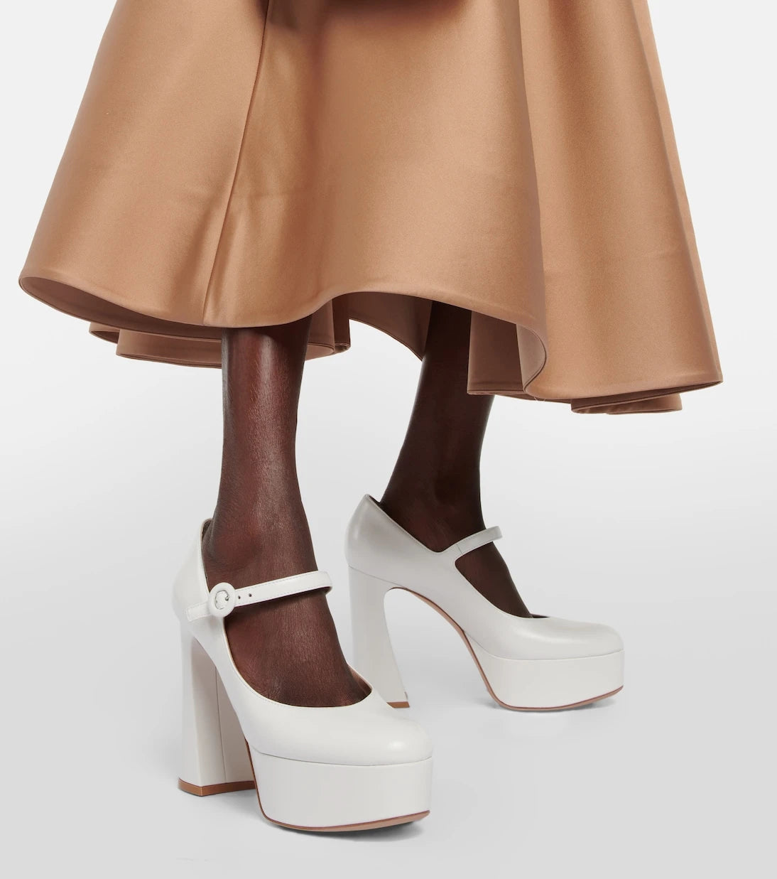 Gianvito Rossi - Mary Jane leather pumps