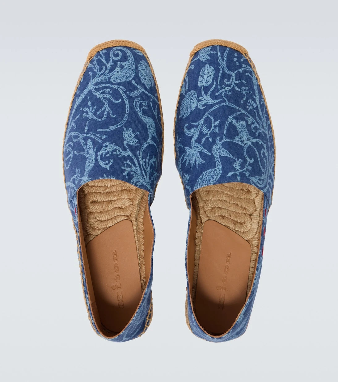 Kiton - أحذية إسبادريل مطبوعة