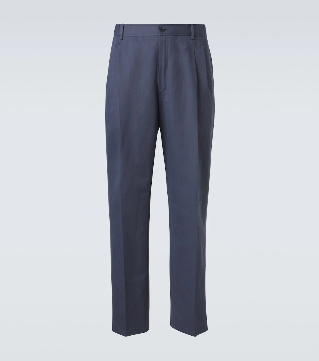 Brioni - Linen and cotton straight pants