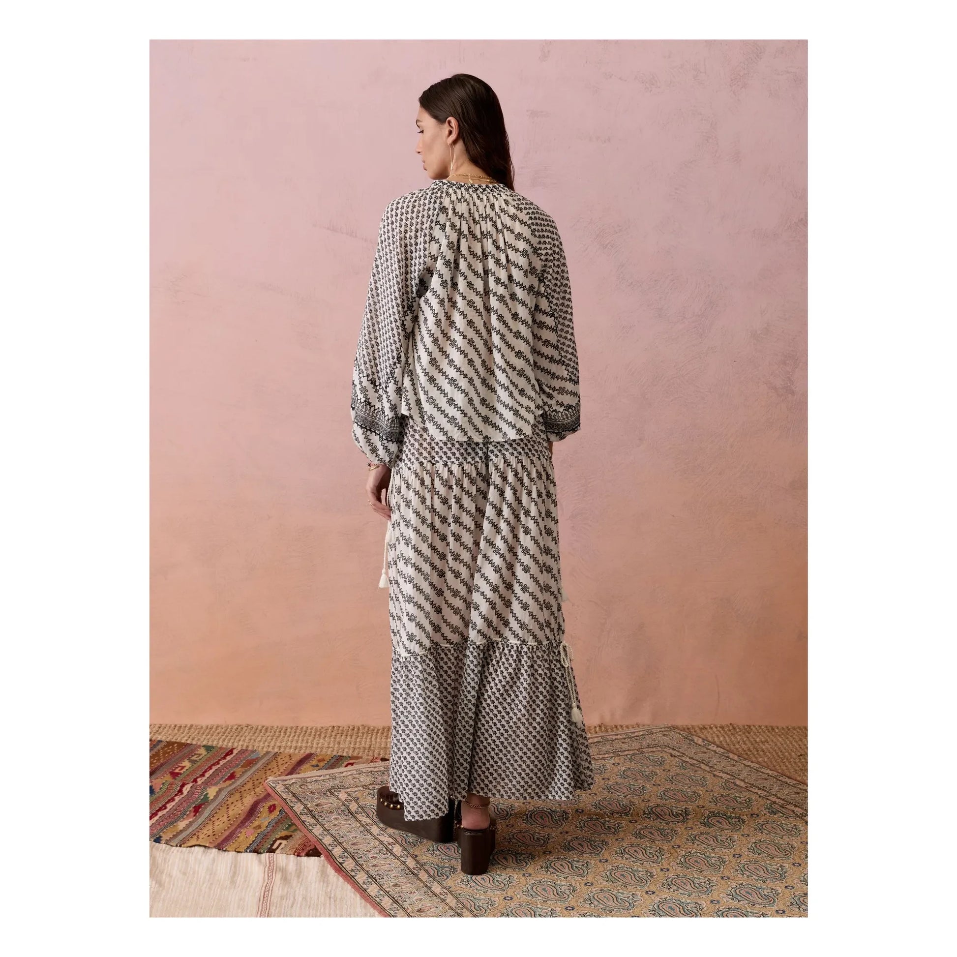 Boteh - Levante blouse | Grey