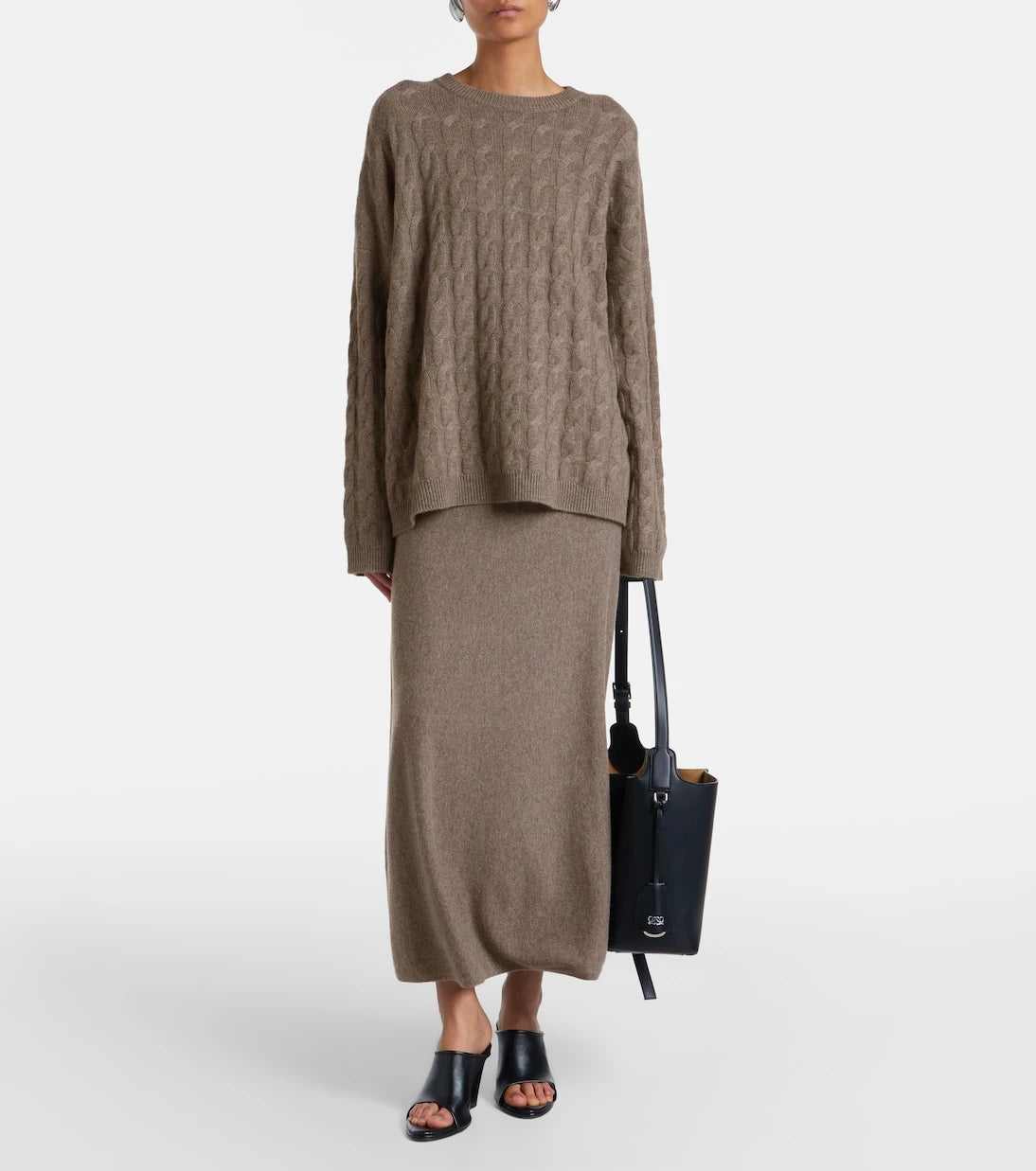 Lisa Yang - Seymour cable-knit cashmere sweater