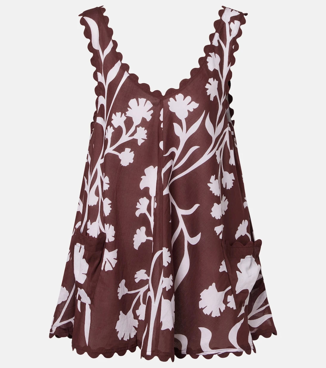 Juliet Dunn - Floral cotton minidress