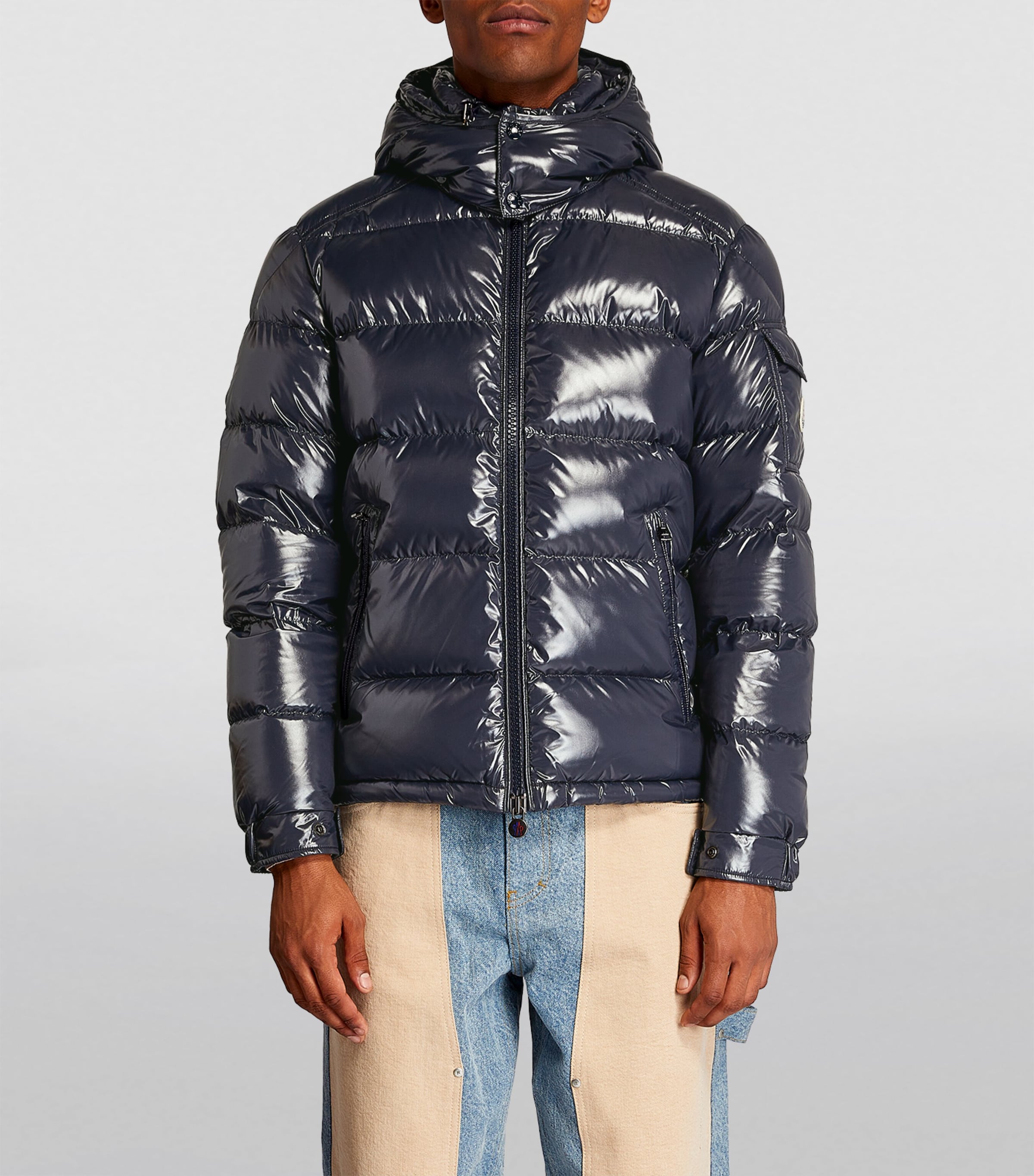 Navy Maya Puffer Jacket