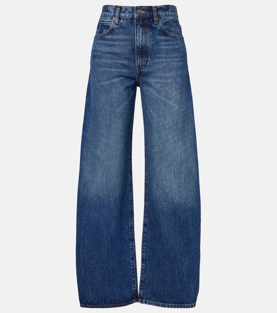 Frame - The Bow barrel-leg jeans