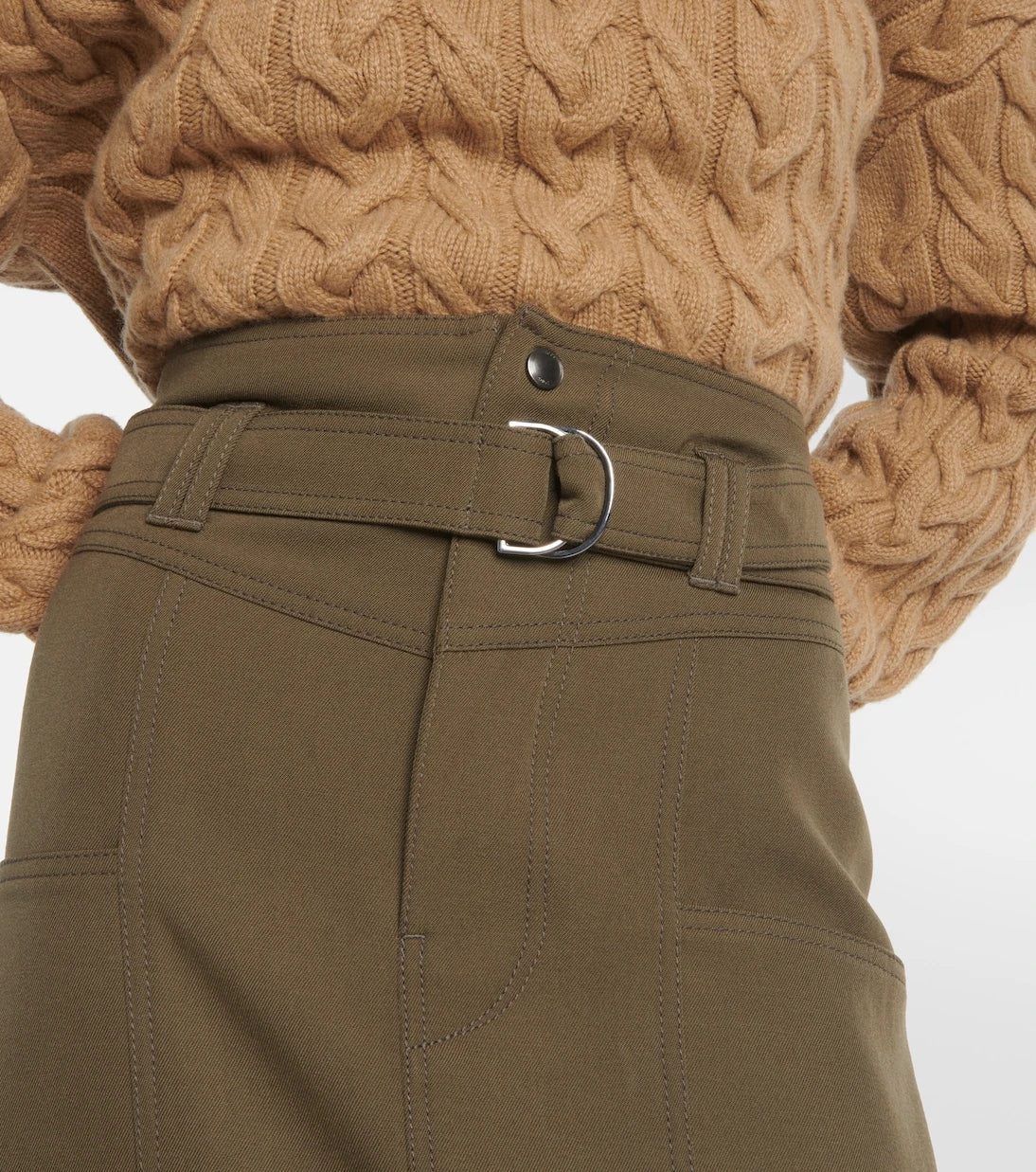 Tod's - Wool midi skirt