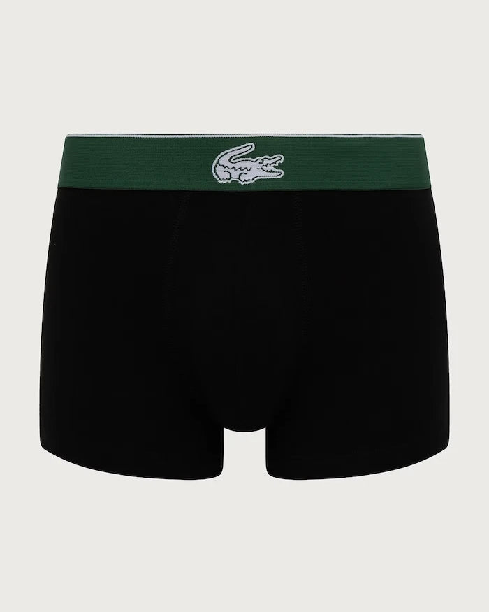 Lacoste pamuk ve elastan içeren erkek dar kesim boxer 3'lü