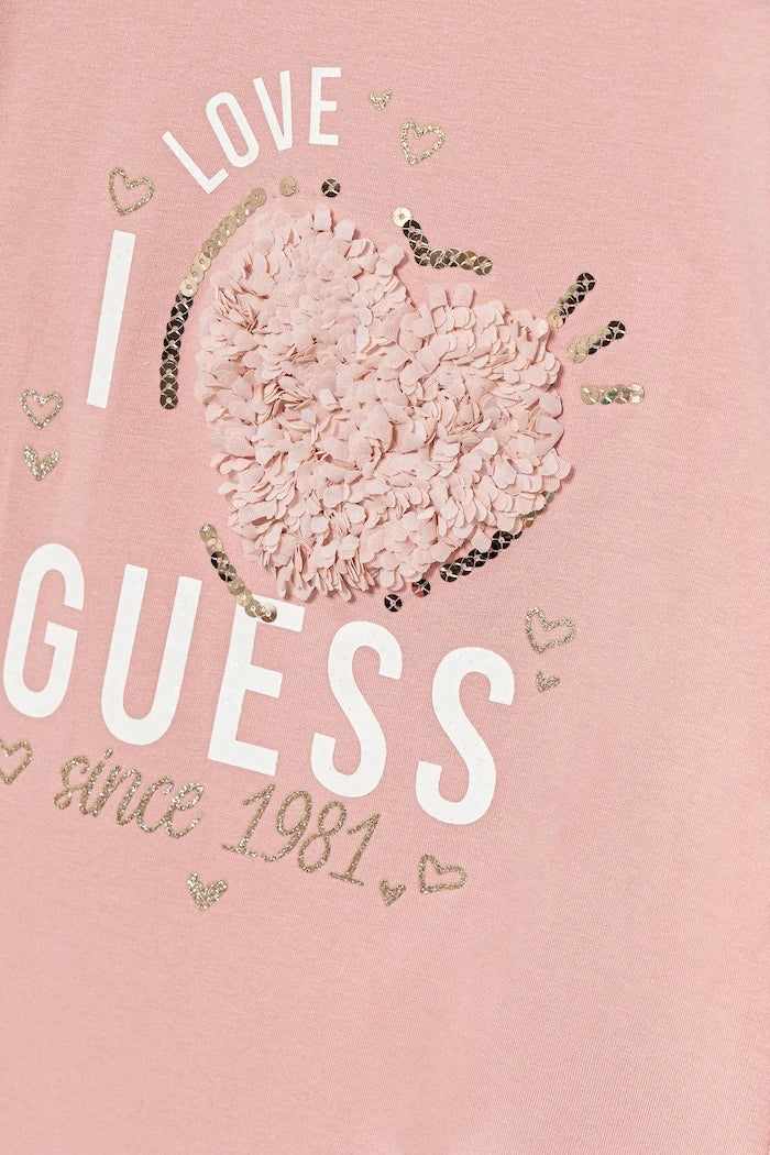 Детска блуза с дълги ръкави Guess