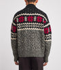 Polo Ralph Lauren Grey Wool Snowflake Rollneck Sweater