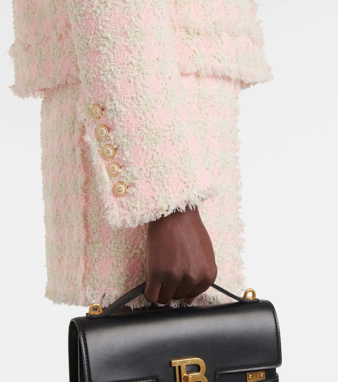 Balmain - سترة التويد