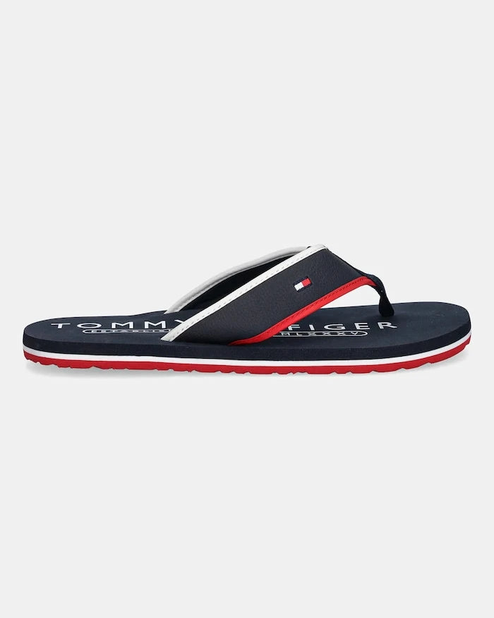 Tommy Hilfiger TUMBLE BEACH SANDAL Parmak Arası Terlik