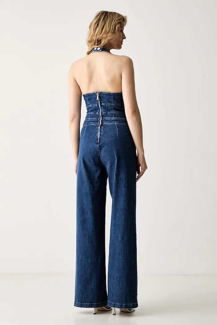 Guess Kadın Denim Tulum VAL