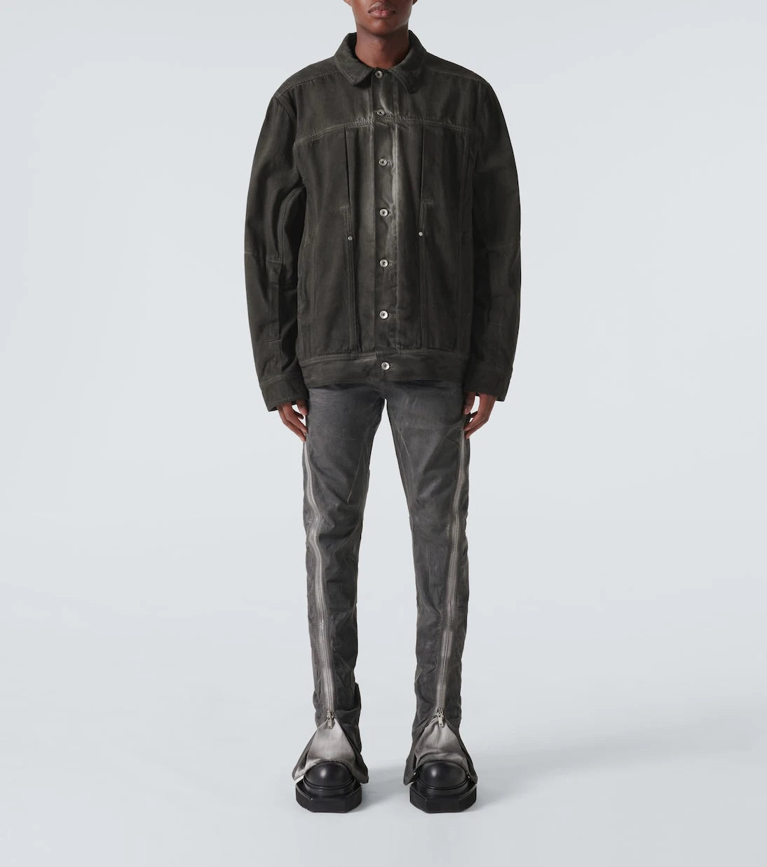 Rick Owens - Sphinx Jumbo Worker denim jacket