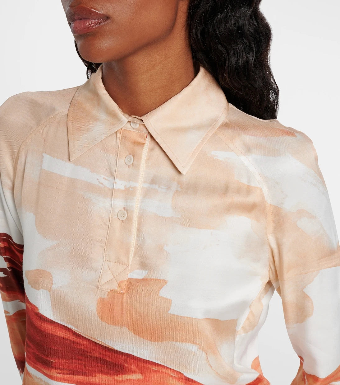 JW Anderson - Printed polo shirt