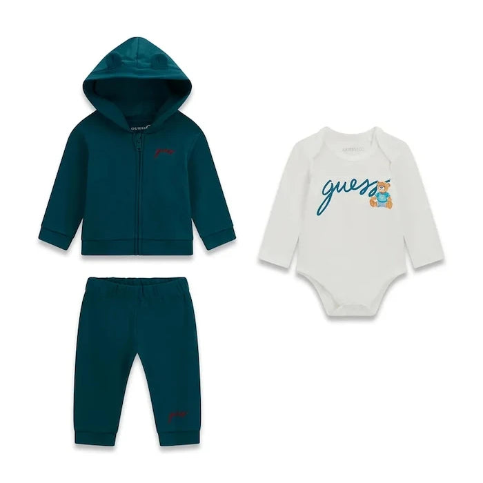 Guess pamuklu bebek eşofman takımı