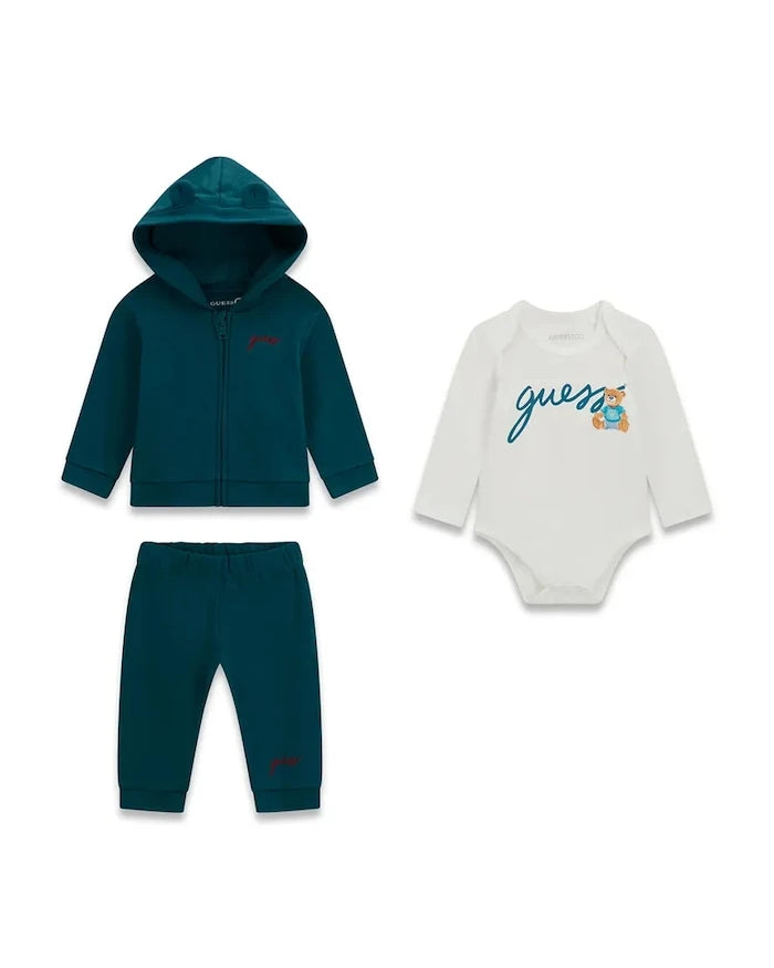 Guess pamuklu bebek eşofman takımı