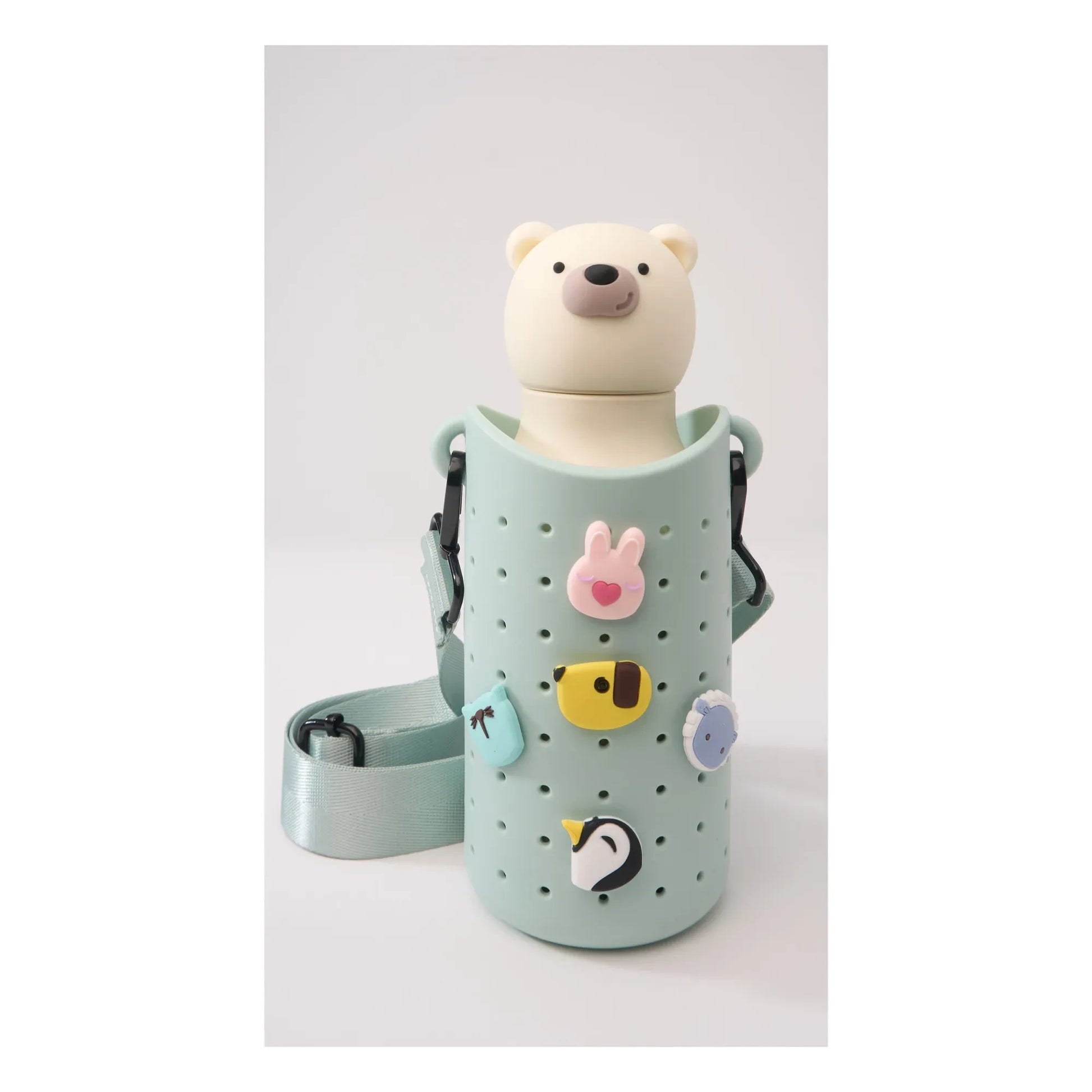 Asobu - Water bottle holder with 5 charms
