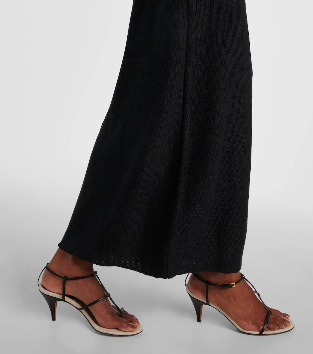 Staud - Tara crochet-trimmed cotton maxi dress