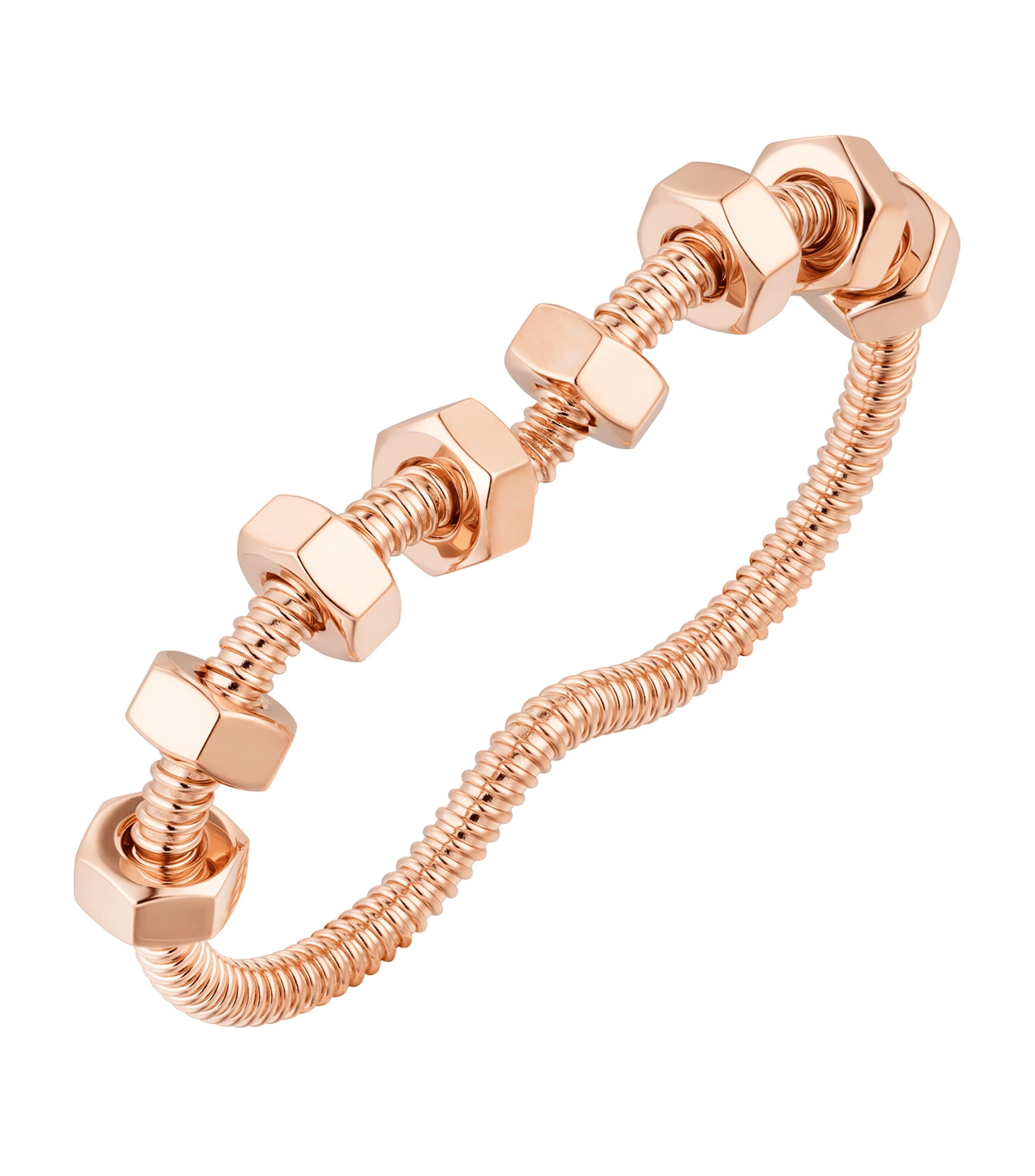 Cartier Rose Gold Écrou de Cartier Double Ring
