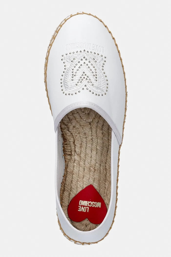 Love Moschino Kadın Deri Espadriller