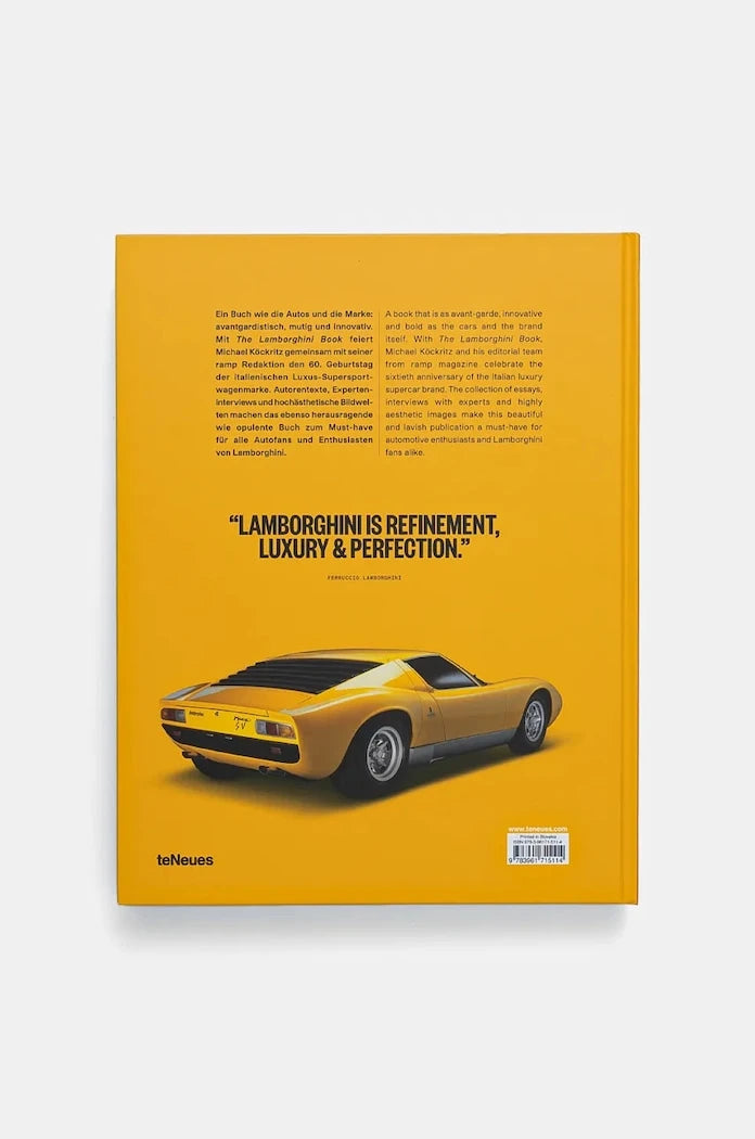 home & lifestyle Lamborghini Book by Michael Köckritz, English