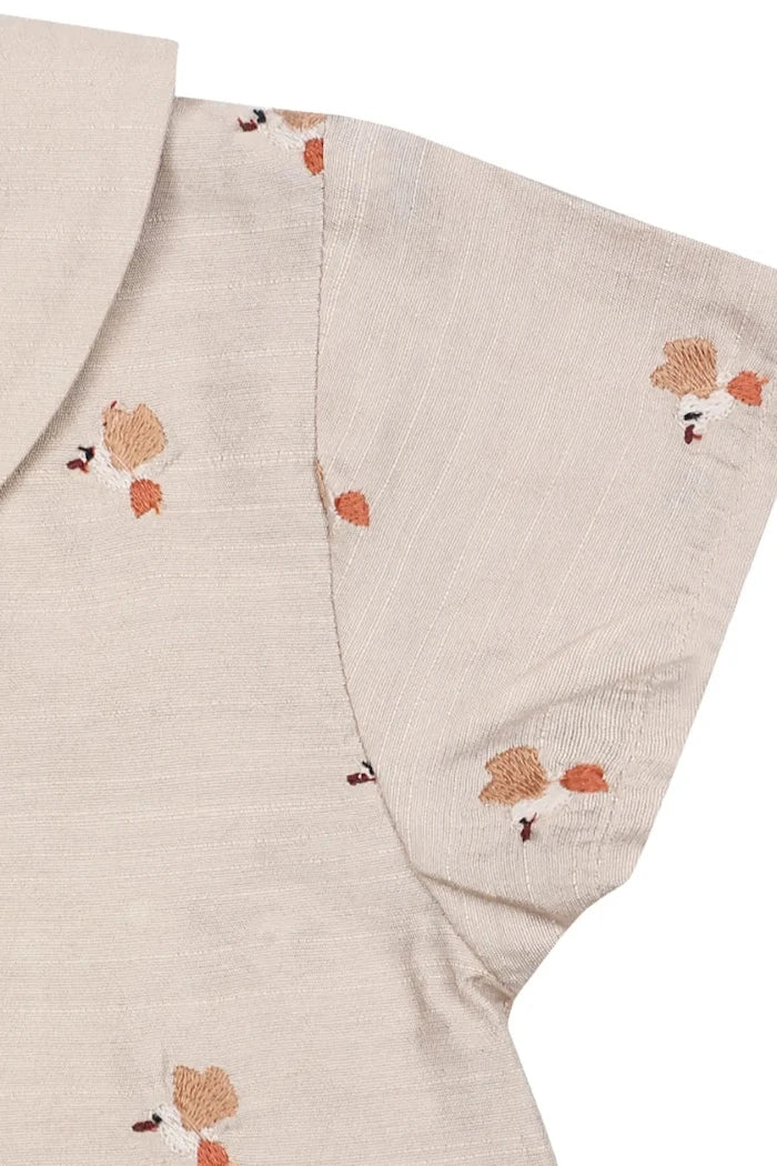 Donsje блуза за деца Nesa Blouse Hummingbirds