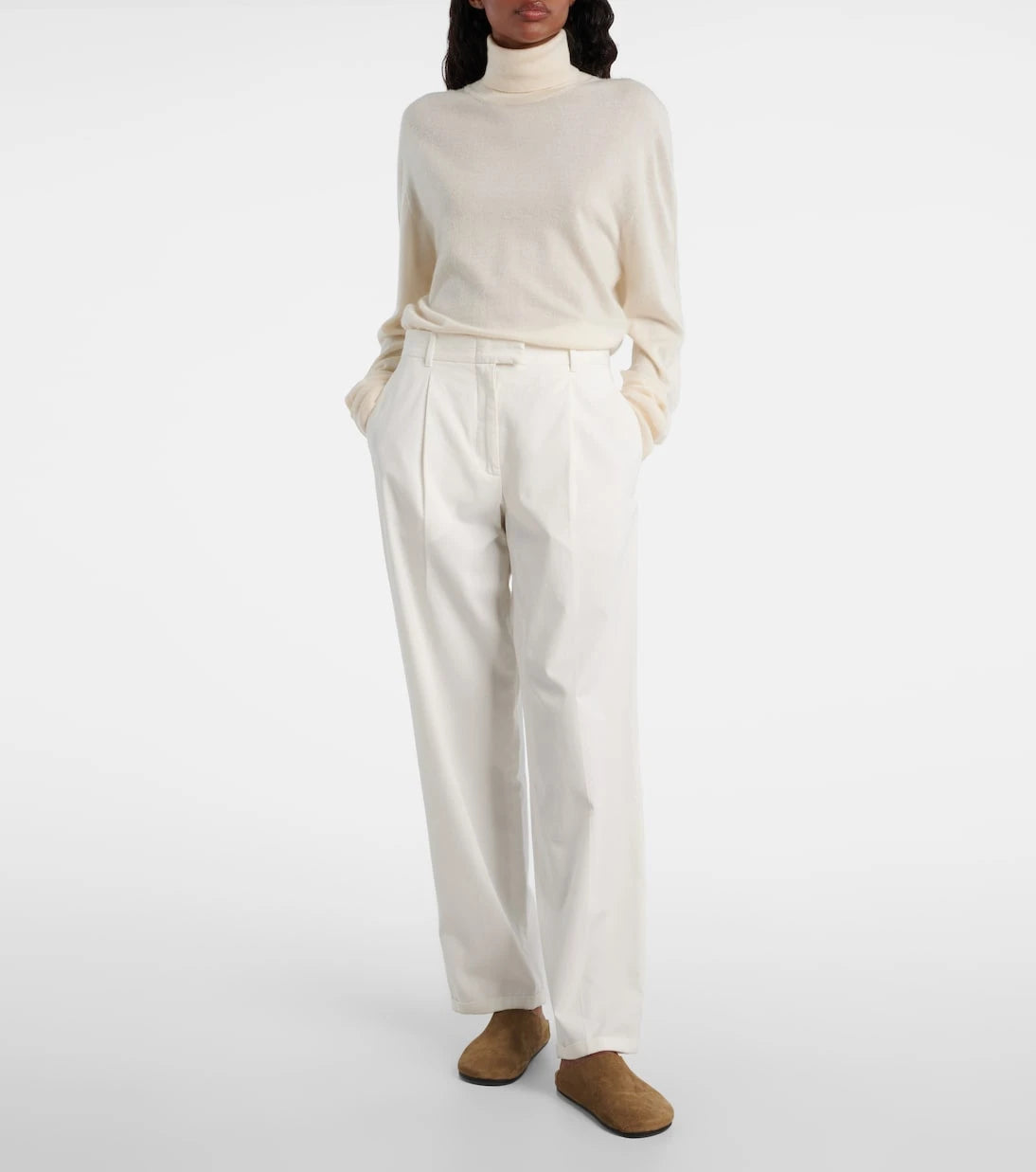 The Row - Lizzy cashmere turtleneck sweater