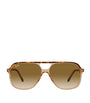 Ray-Ban Tortoiseshell Square Bill Sunglasses