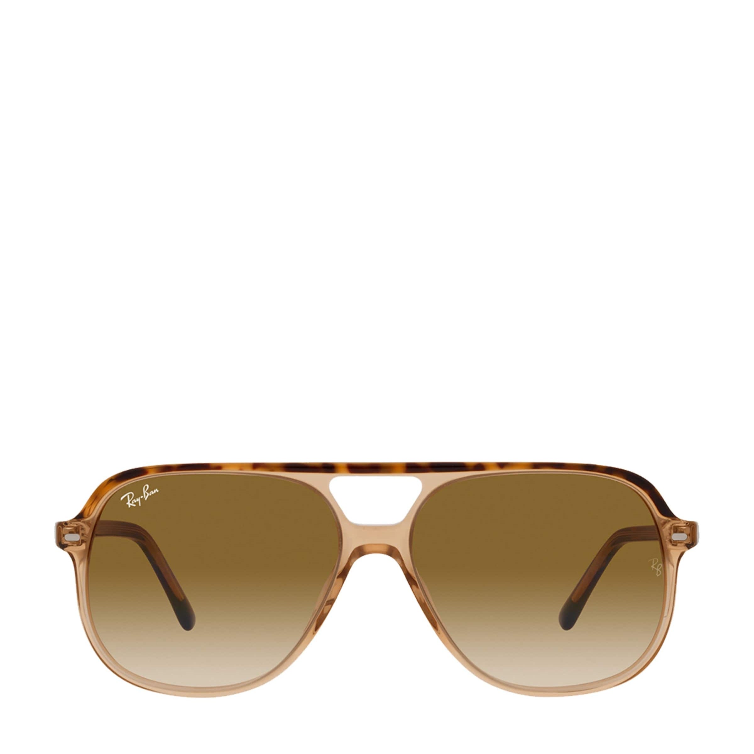 Ray-Ban Tortoiseshell Square Bill Sunglasses