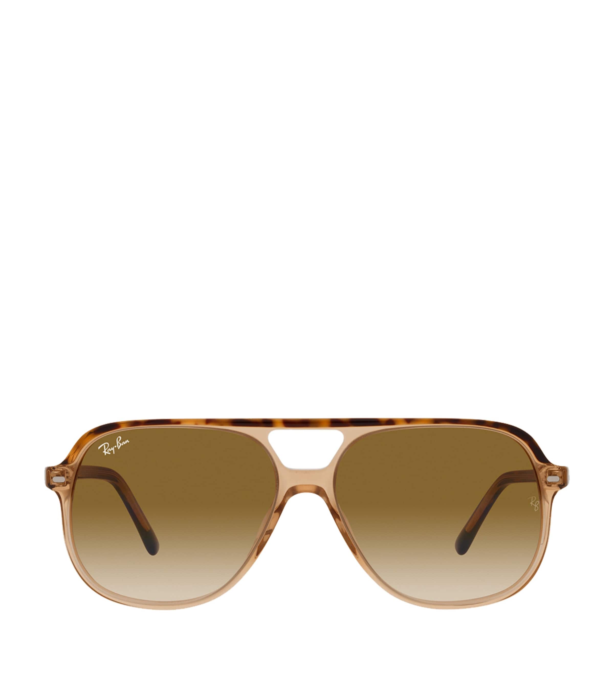 Ray-Ban Tortoiseshell Square Bill Sunglasses