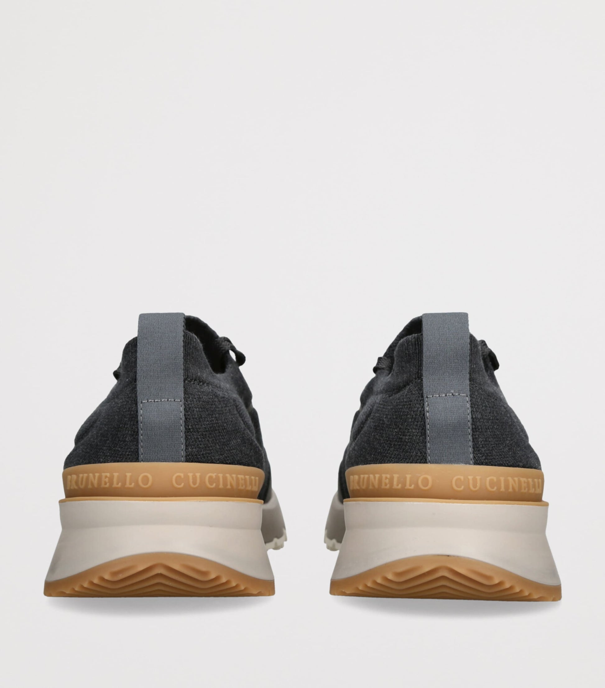 Cotton Knitted Runner Sneakers